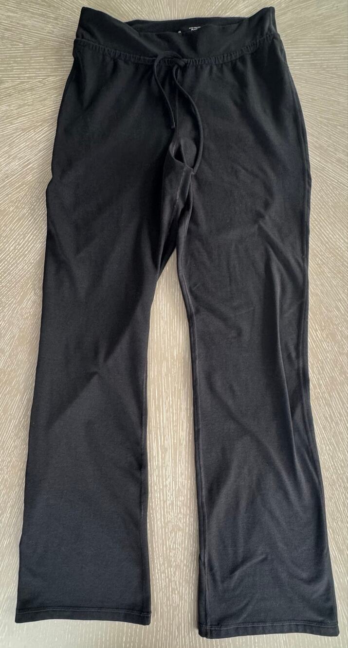 Old Navy Active CloudComfy Black Extra High-Rise Flare Pants XL Tall Gusset